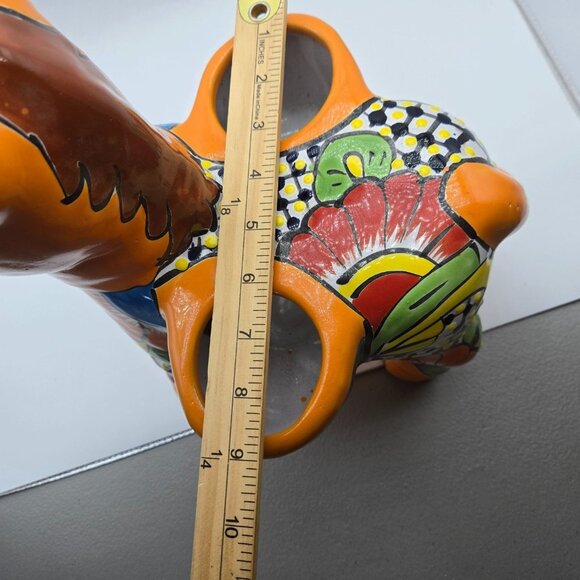 Handcrafted Handpainted Donkey Planter Mexican Talavera Pottery*Read - Picture 8 of 12